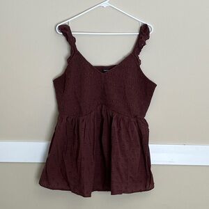 Torrid Ruched Bust Tank Top